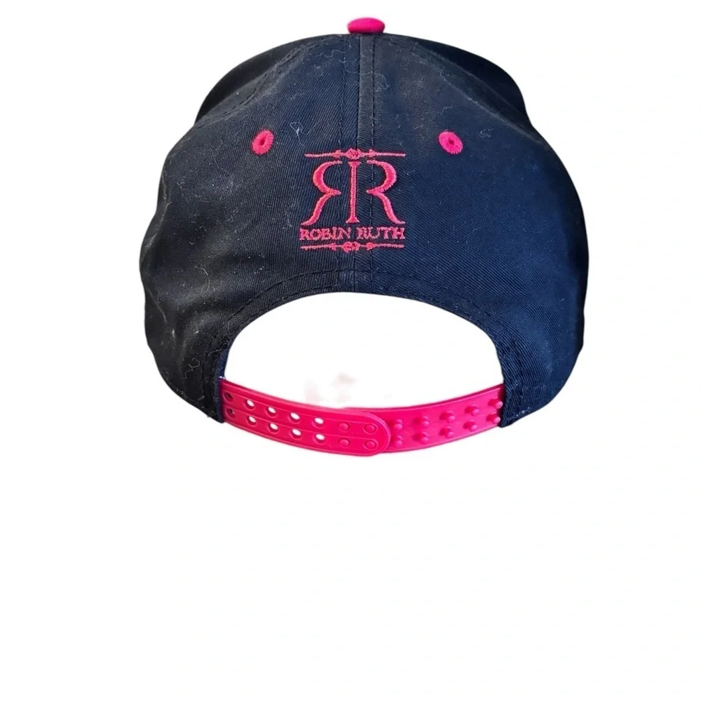 Colorado Robin Ruth Snap Back Baseball Cap Hat Black OS COLORADO Spell Out Brim